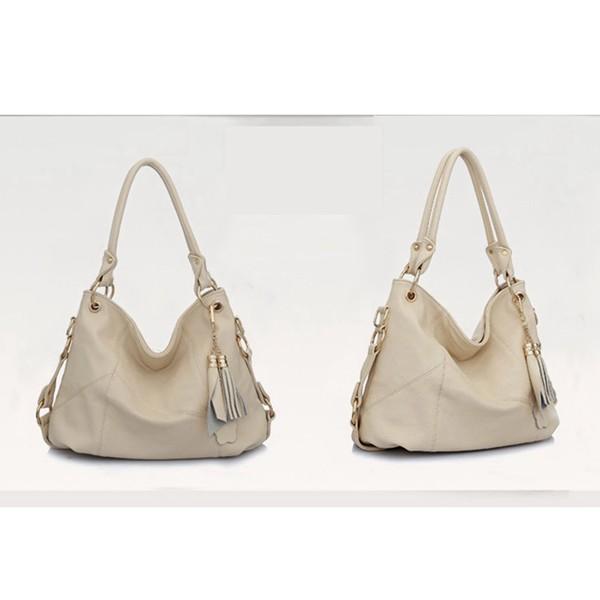 トートバッグ 大容量 レディース ショルダーバッグ 2way タッセル付き 手提げ a4サイズ tote bag 背面ポケット カバン |  | 11