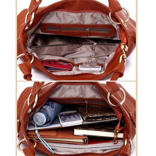 トートバッグ 大容量 レディース ショルダーバッグ 2way タッセル付き 手提げ a4サイズ tote bag 背面ポケット カバン |  | 15