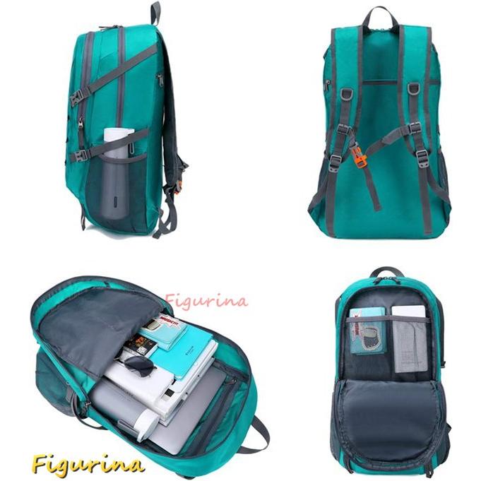 折畳みバッグ 登山リュック防水 リュック 大容量40L 耐荷重30KG