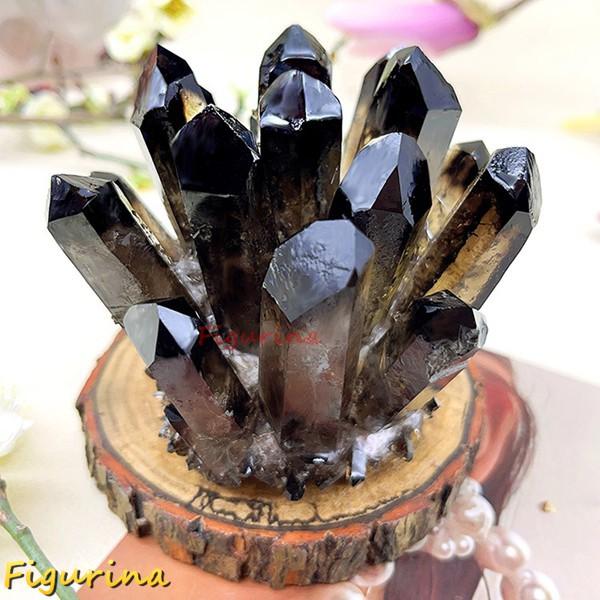 クリスタル 天然水晶 黒水晶 茶色水晶 天然石 六角柱 さざれ石 クリスタル 天然水晶 黒水晶 茶色水晶 天然石 六角柱 さざれ石
