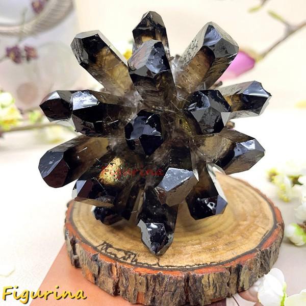 クリスタル 天然水晶 黒水晶 茶色水晶 天然石 六角柱 さざれ石 クリスタル 天然水晶 黒水晶 茶色水晶 天然石 六角柱 さざれ石
