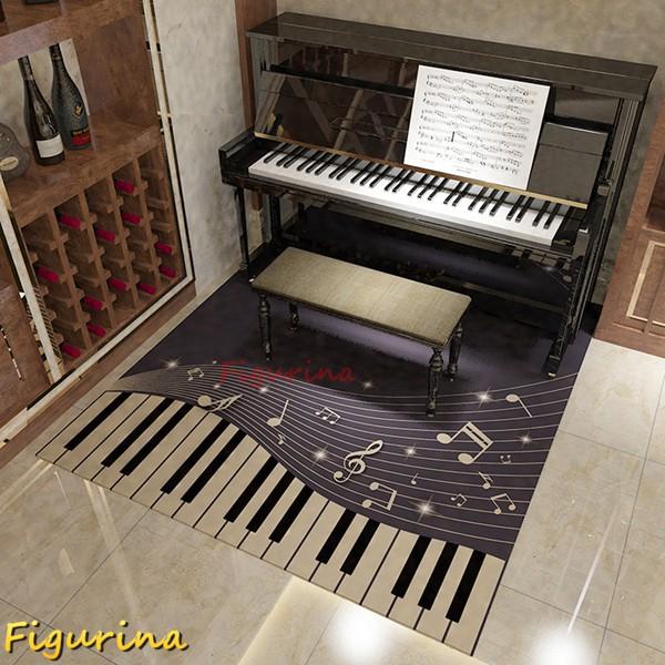ピアノの防音絨毯 電子ピアノ 防音マット ピアノラグ 防振カーペット