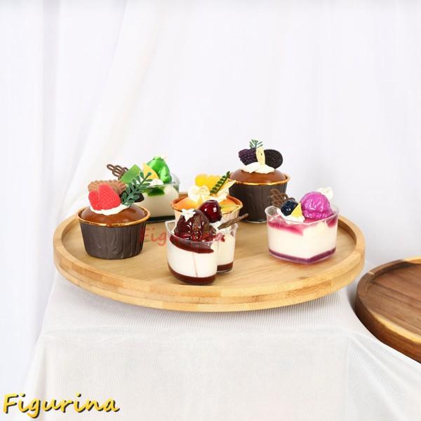 デザートトレイ ケーキドーム ケーキボックス ケーキカバー 透明ガラス