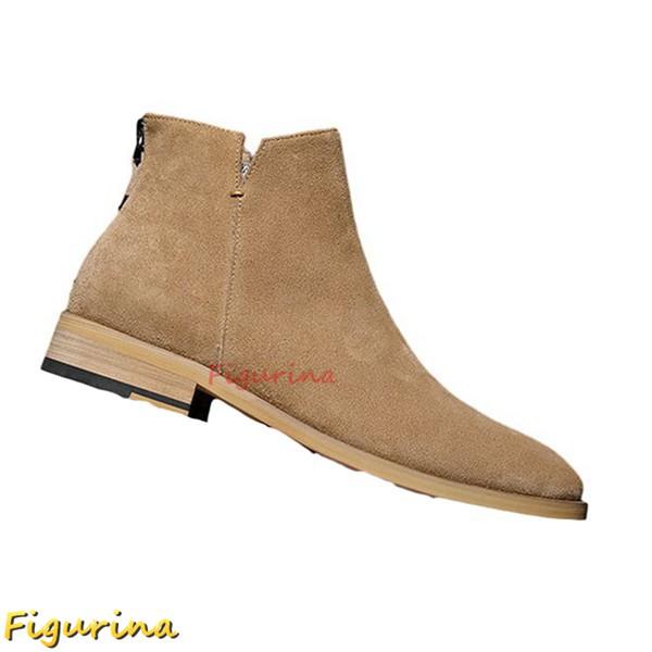 ブーツ メンズ チェルシーブーツ ショートブーツ ジッパー