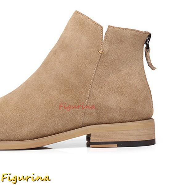 ブーツ メンズ チェルシーブーツ ショートブーツ ジッパー