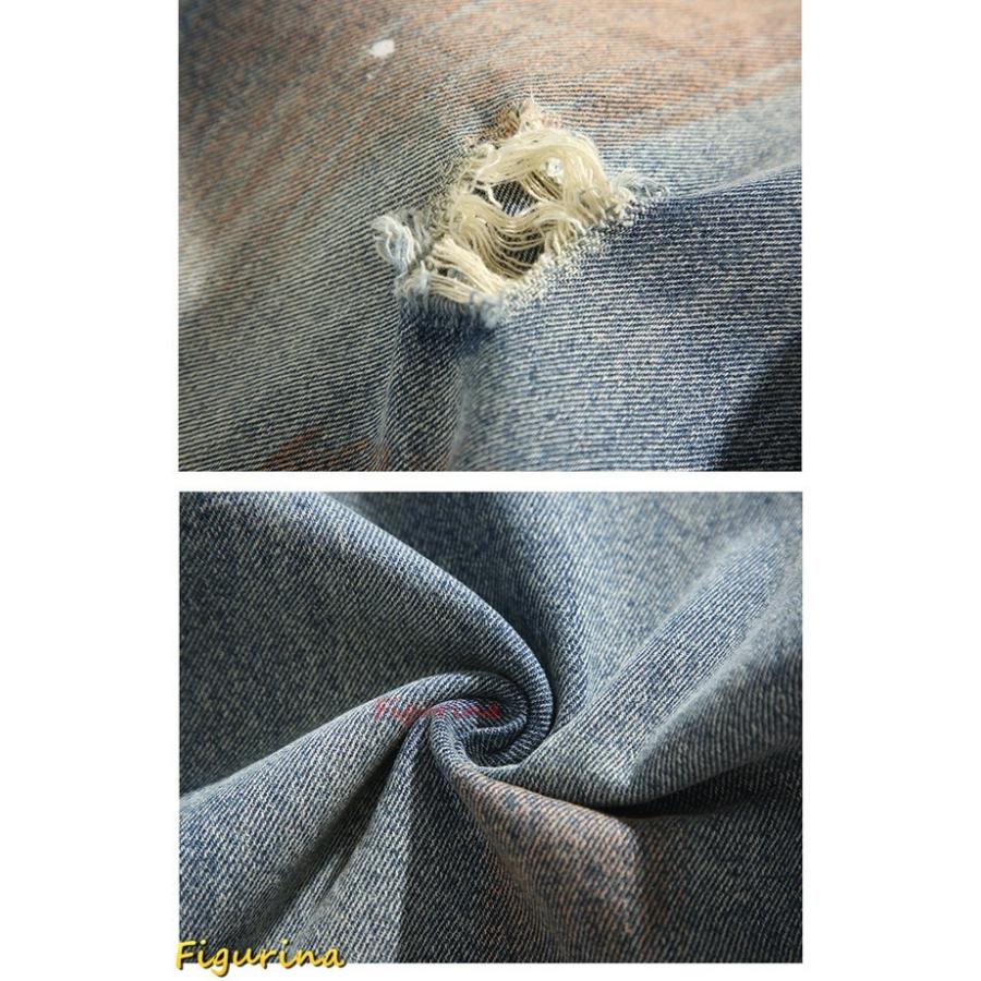 divinities ワイドデニム 激レア フェイスペイント 505ZX ルーズストレート デニムパンツ ジーンズ セットアップ