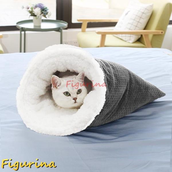 寝袋ペット 猫用寝袋 犬 ペットマット 敷き物 お洒落 お部屋 秋冬 玄関 暖かい 柔らか ストレス解消 シンプル 暑さ対策 ぐっすり眠る | 