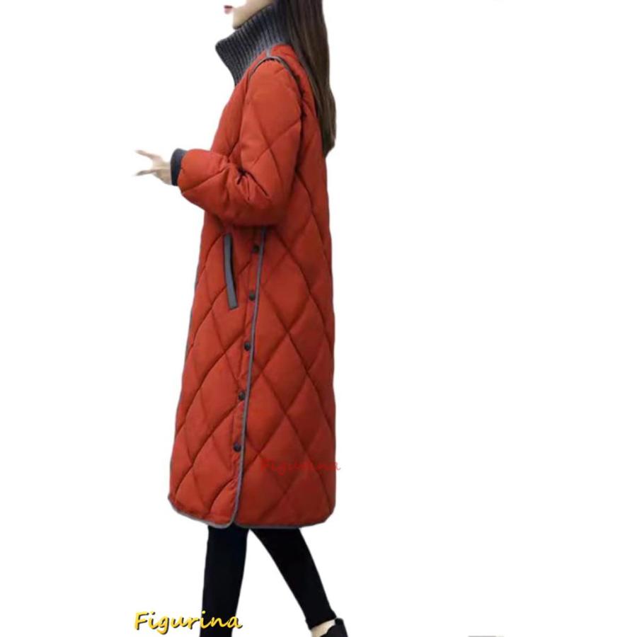 ダウンジャケット ロングダウンコート レディース 軽量 秋冬 Aライン
