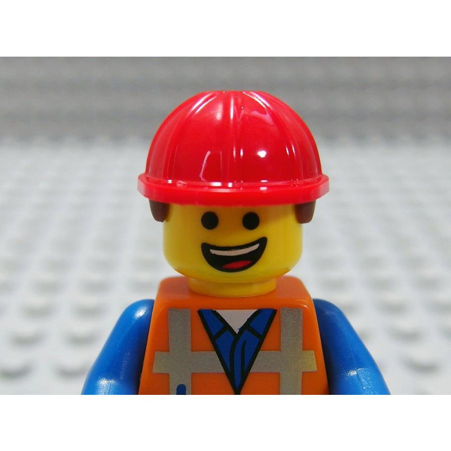 ★LEGO★ミニフィグ【THE LEGO MOVIE】Hard Hat Emmet(7100403)｜figusimasenka｜05