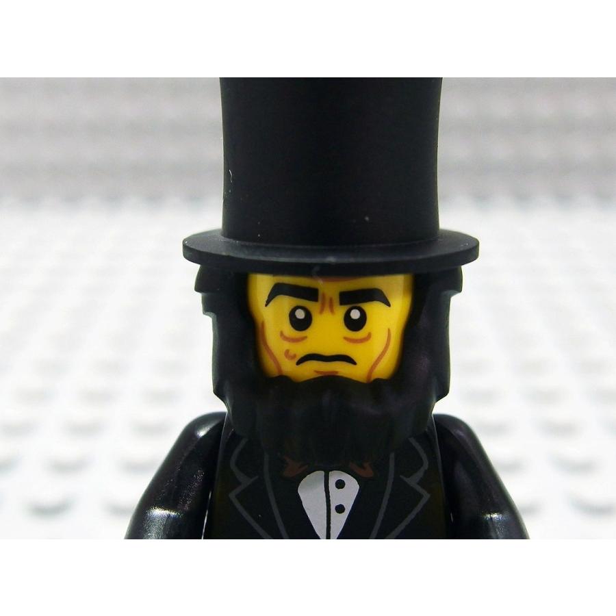 ★LEGO★ミニフィグ【THE LEGO MOVIE】Abraham Lincoln(7100405)｜figusimasenka｜05