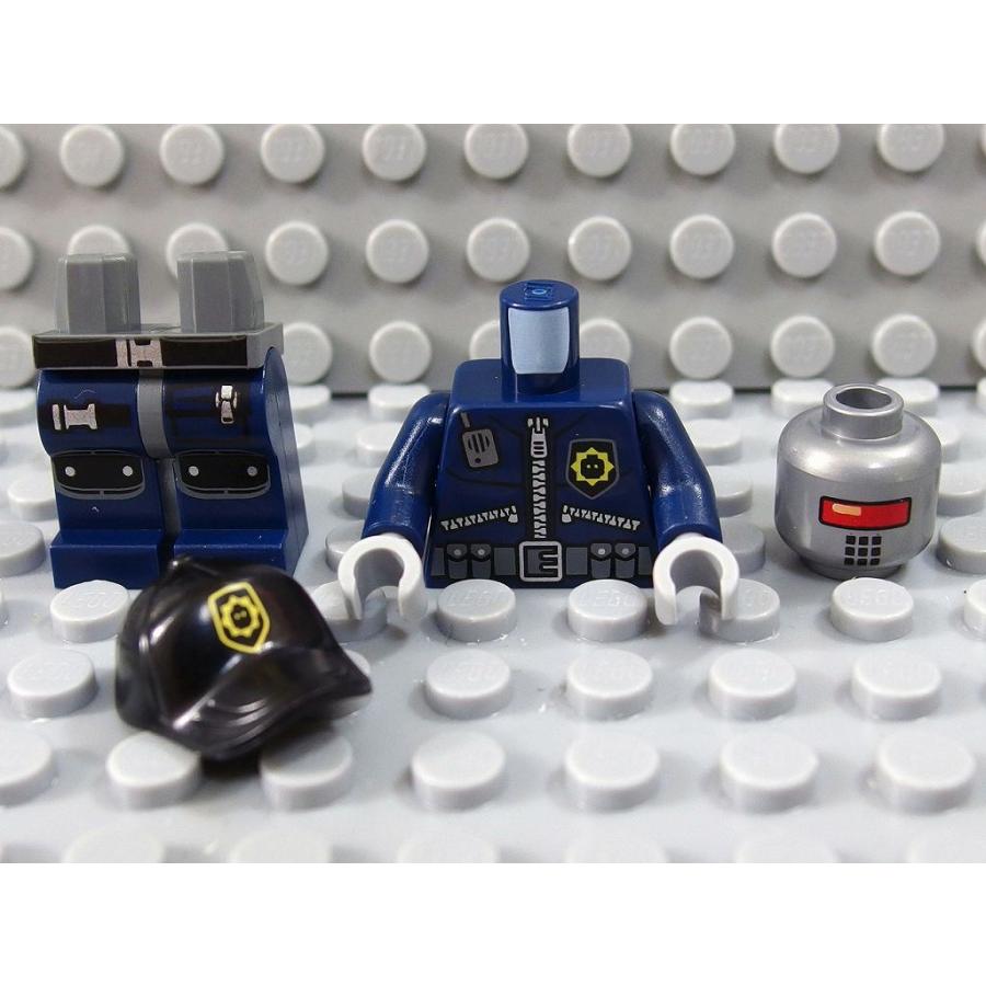 ★LEGO★ミニフィグ【THE LEGO MOVIE】Robo SWAT_A(tlm025)｜figusimasenka｜04