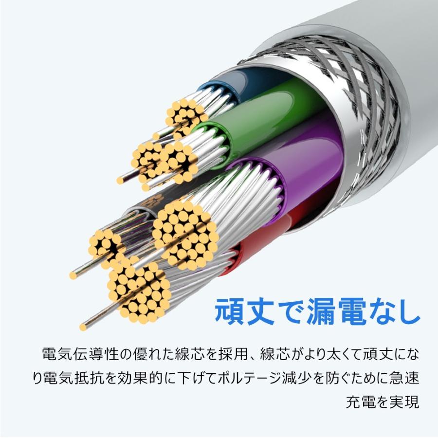 iPhone PD USB-C ライトニングケーブル 急速充電 Lightning Type-C ケーブル 超急速充電 ケーブル PD Power Delivery に 対応 iPhone  Type-C to Lightning |  | 03