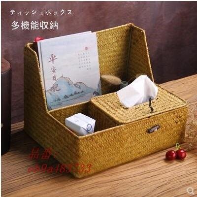 ティッシュボックス ティッシュケース カバー 収納ボックス おしゃれ 多機能収納 卓上 ナチュラル シンプル アクセサリー 小型 Sagaretxe Net
