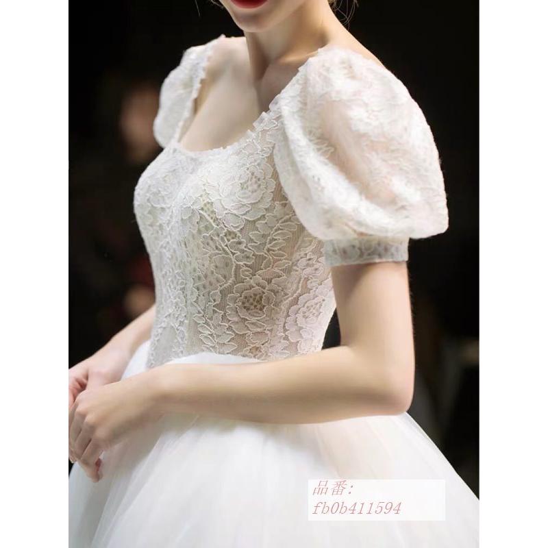 楽天ランキング1位 ウエディングドレス エレガンス レトロドレス ロングドレス 結婚式 花嫁 パーティードレス シースルーレース 安い コンサート プリンセス 透かし感 披露宴 白 海外正規品 Www Cepici Gouv Ci
