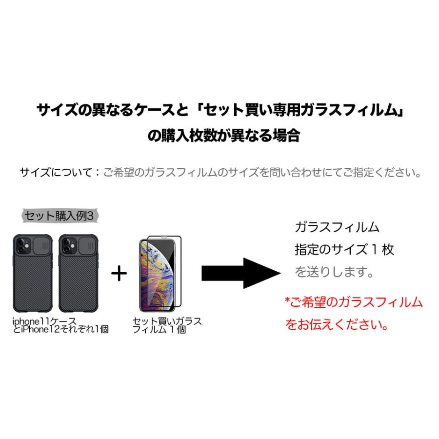 【単品購入不可】ガラスフィルム iphone13 iphone12 iPhone11 指紋防止　強化ガラス保護フィルム スマホケースとセット購入限定｜fihone｜05