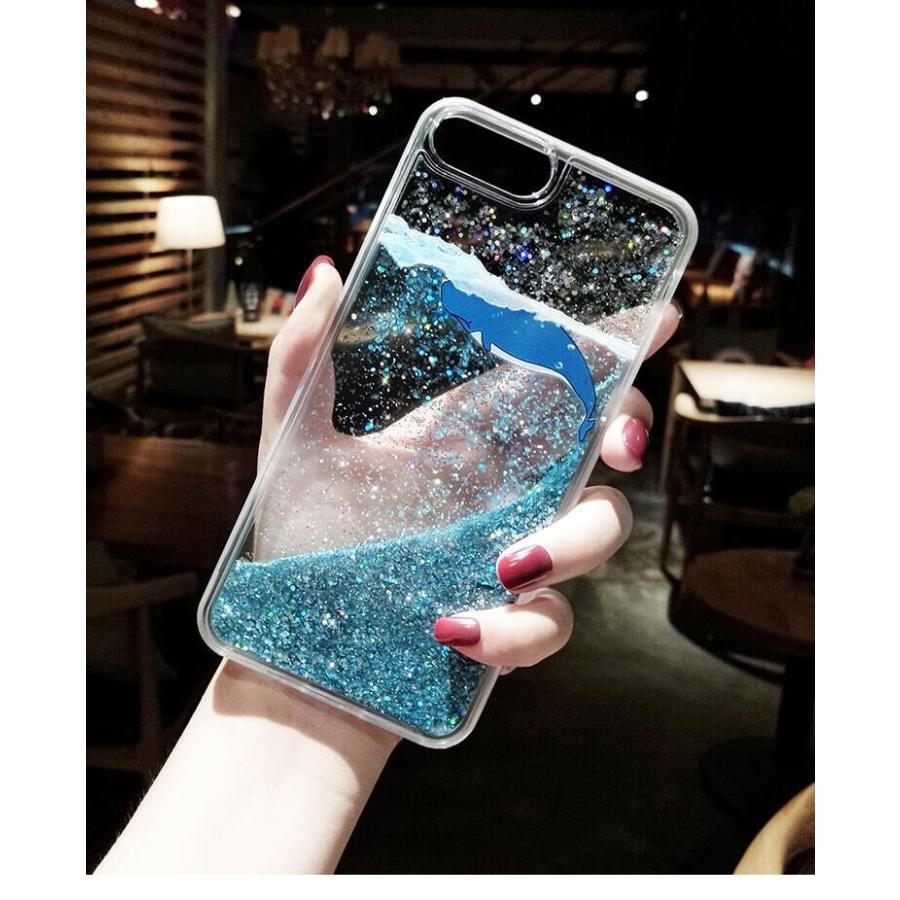 iPhone13pro 12pro ケース シェイカーケース スパンコール 動く 液体