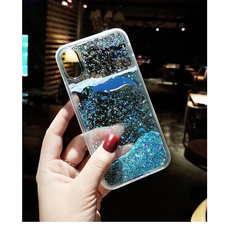 iPhone13pro 12pro ケース シェイカーケース スパンコール 動く 液体