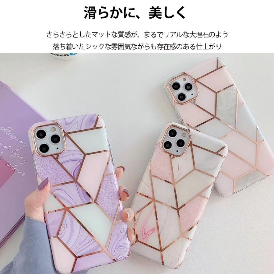 大理石 iPhone13 ケース iphone12 メッキ iphone11ケース iphone13