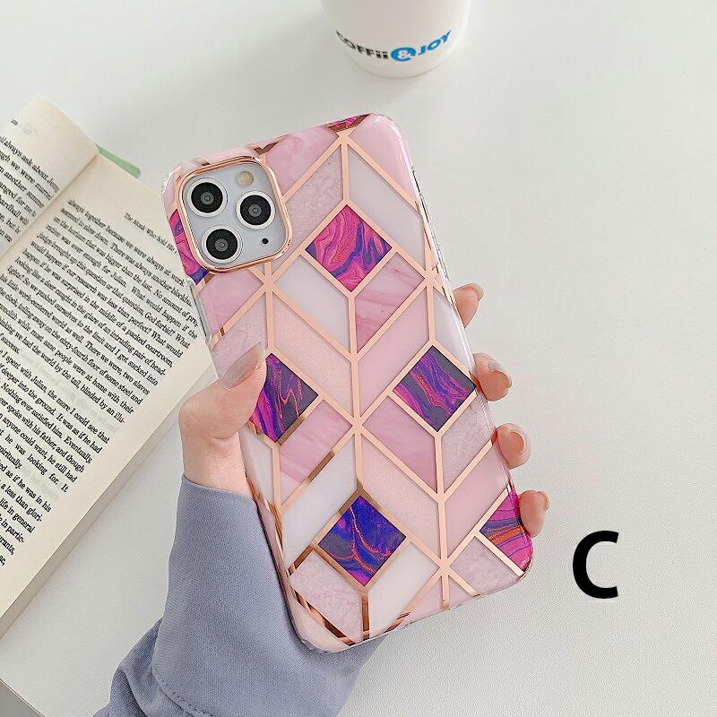 大理石 iPhone13 ケース iphone12 メッキ iphone11ケース iphone13