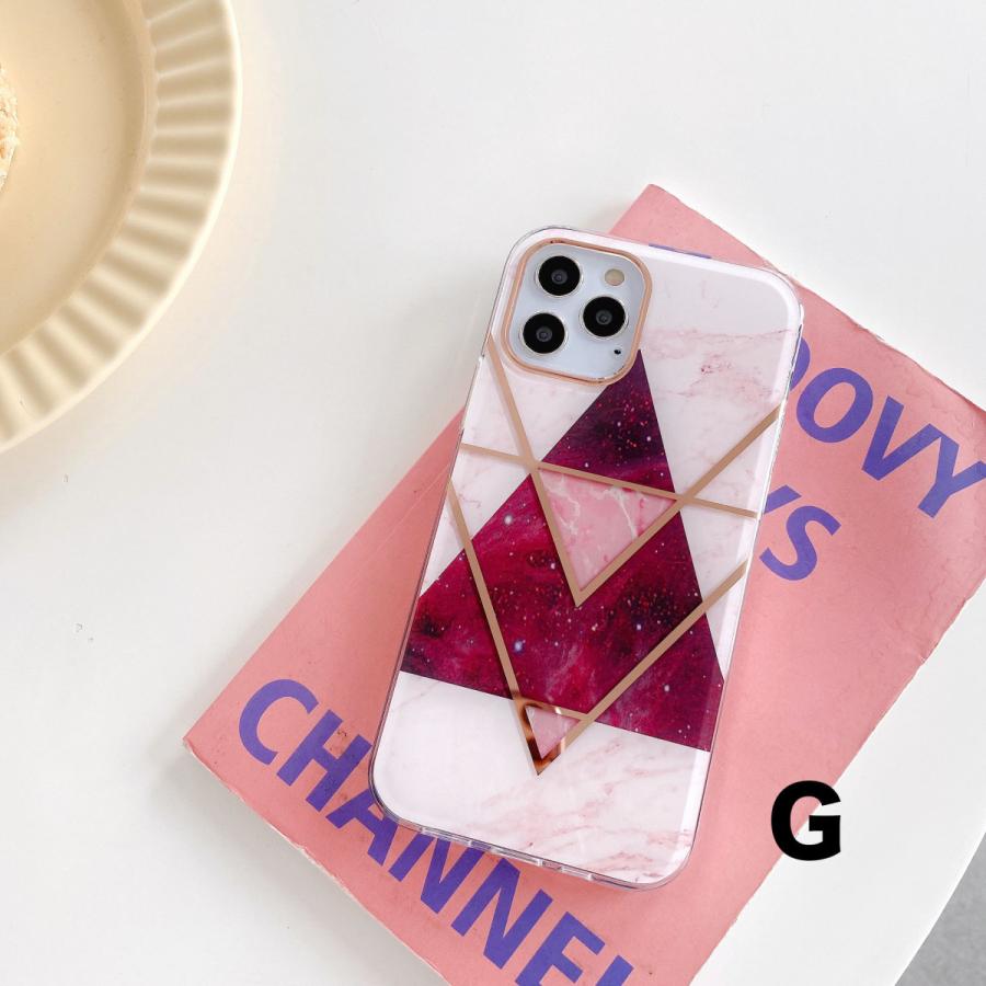 大理石 iPhone13 ケース iphone12 メッキ iphone11ケース iphone13