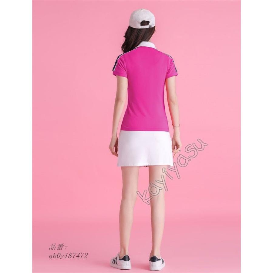 ゴルフウェア レディース 上下セット テニスウェア ポロシャツ ゴルフスカート 夏新作 スポーツウェア ワンピース セットアップ インナーパンツ一体型 Qb0y Captivation Shop 通販 Yahoo ショッピング