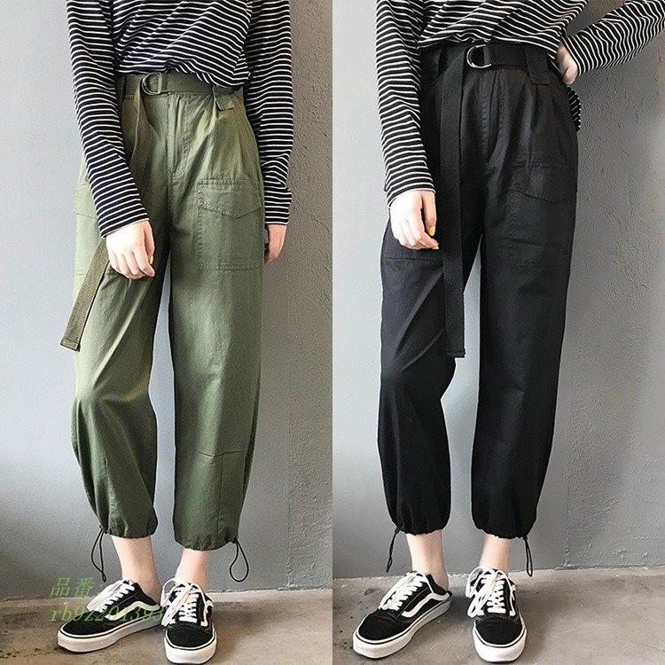 スラックス レディース 夏秋スラックス綿 おしゃれ2色 大きいサイズ 通勤 就職 九分丈 レジャハーレムパンツハーレムパンツ オフィス Www Iainlangsa Ac Id