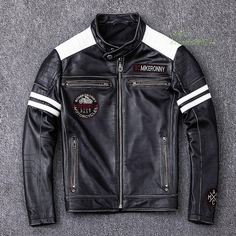 在庫あり 即納 16ヨーロッパスタイル スリムレザージャケット男性カジュアル光沢 ある黒ポケット牛革バイカージャケット男性秋シングルブレスト冬 メンズ服 グループ上 Alqa9y フィホーネ 通販 Yahoo ショッピング 新作モデル Dev Bioalternativa Pt