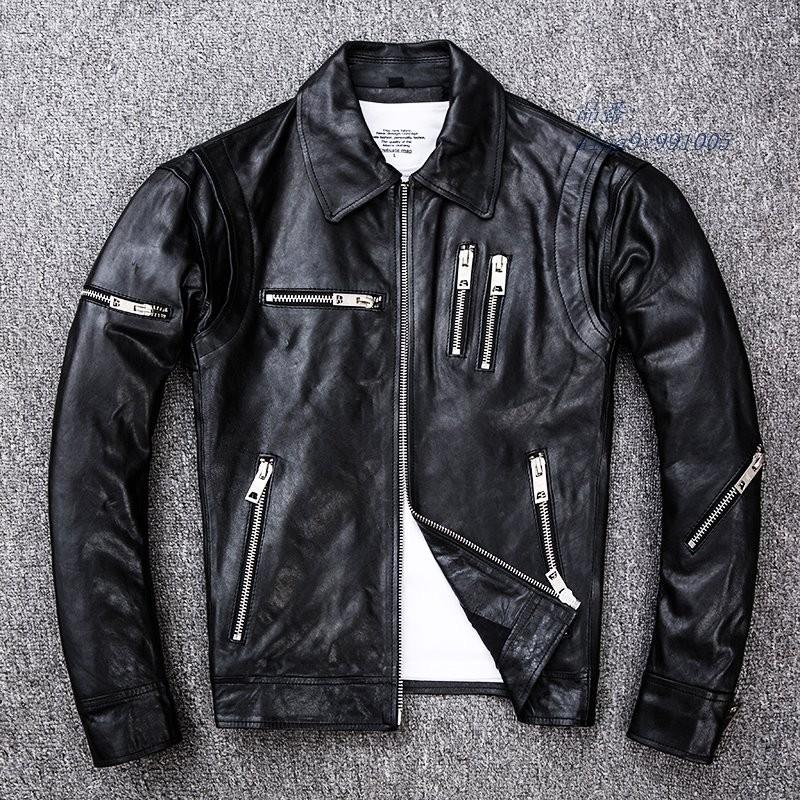 15男性本革ジャケットで4つ パッチポケットクラシックm65軍ジャケットプラスサイズカジュアルレザーコート用男性xxxxxxl グループ上 メンズ服 から 本革コ Le 32 Com
