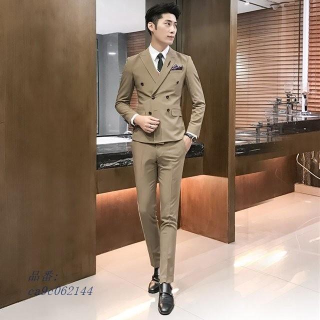 3点セット カーキ スーツ 40代 50代 ビジネススーツ 就職活動 紳士服 30代 メンズ リクルートスーツ 面接 フォーマル ブラック 3ピース スーツ Ca9c フィホーネ 通販 Yahoo ショッピング