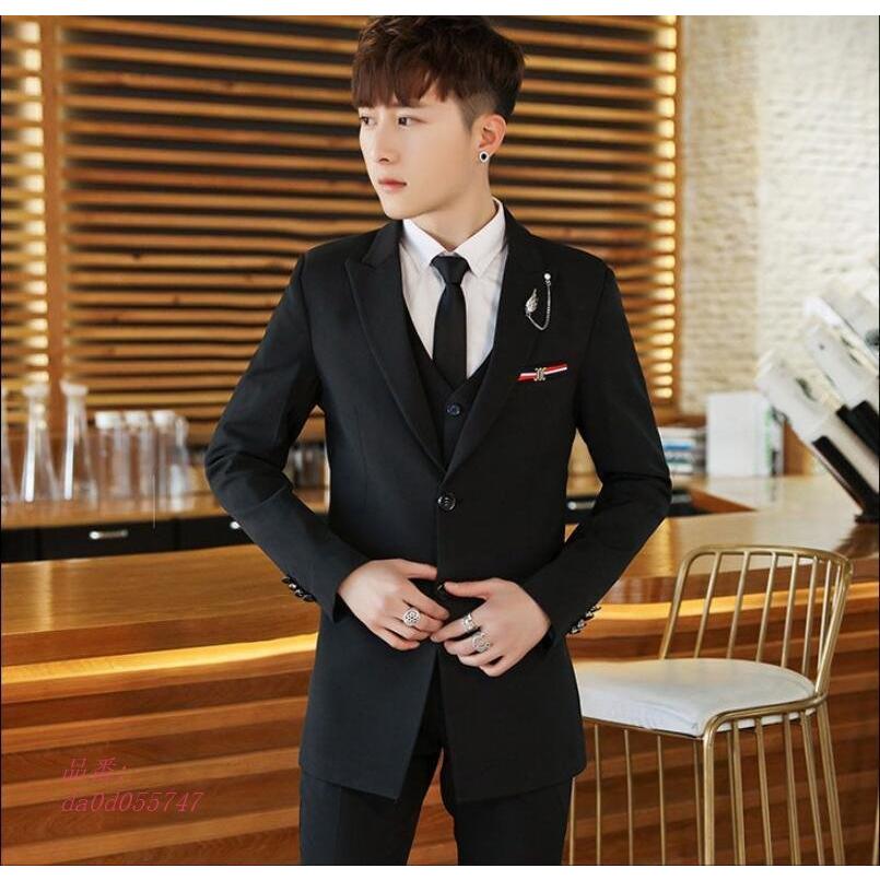 超人気新作 3点セット 上品 5色 格好良い スリム 春秋冬 代30代40代 ジャケット パンツ 韓国風 結婚式 長袖 大きいサイズ メンズスーツ ベスト 二次会 Ol 通勤 Da0d フィホーネ 通販 Yahoo ショッピング