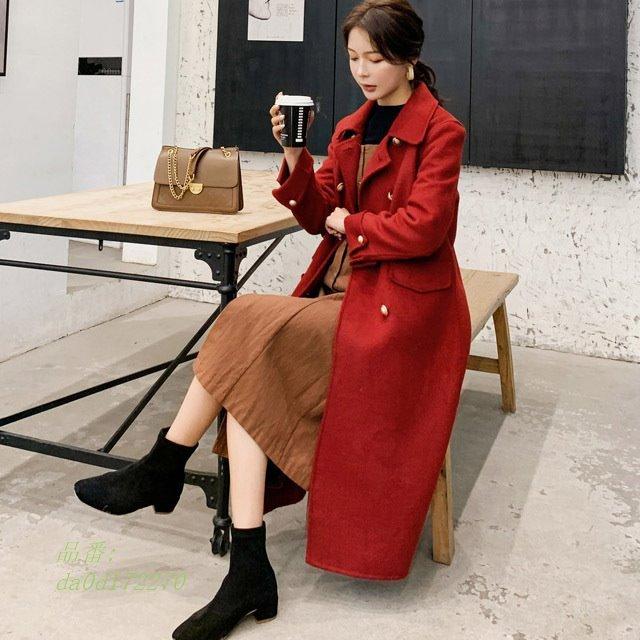 赤 ラシャコート レディース ロングコート 秋 冬 ラシャ 着痩せ チェスターコート 40代 アウター ウール オシャレ 30代 ブラック 代 超 ロングコート Da0d フィホーネ 通販 Yahoo ショッピング