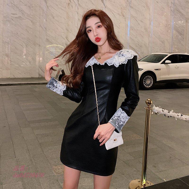 ワンピースレディース キャバドレス ワンピース長袖 ワンピース通勤 ミニ丈 きれいめ レース ワンピース ｖネック お呼ばれ キャバクラ 代30代40代 Da0d7476 フィホーネ 通販 Yahoo ショッピング