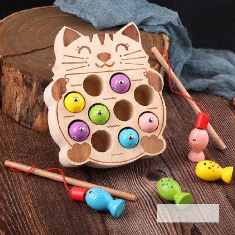 魚釣りゲーム 釣り 知育玩具 おもちゃ 室内遊び 誕生日 女の子 磁石 魚釣り遊びセット プレゼント クリスマス 魚つり 子供 3歳 木のおもちゃ 2歳 男の子 Da0d7610 フィホーネ 通販 Yahoo ショッピング