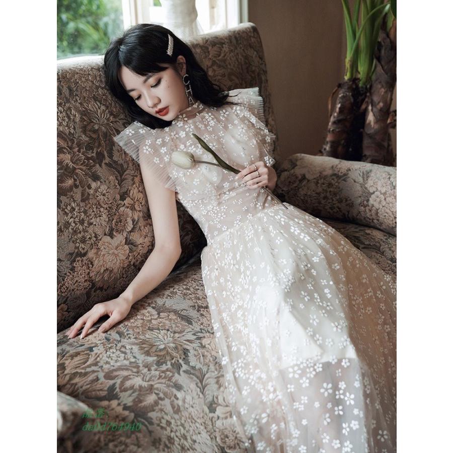 パーティードレス ワンピース ウェディングドレス 結婚式 成人式 パーティー 可愛い花 花嫁ロングドレス 挙式 お呼ばれ セクシー きれいめ 演奏会誕生日 Da0d フィホーネ 通販 Yahoo ショッピング