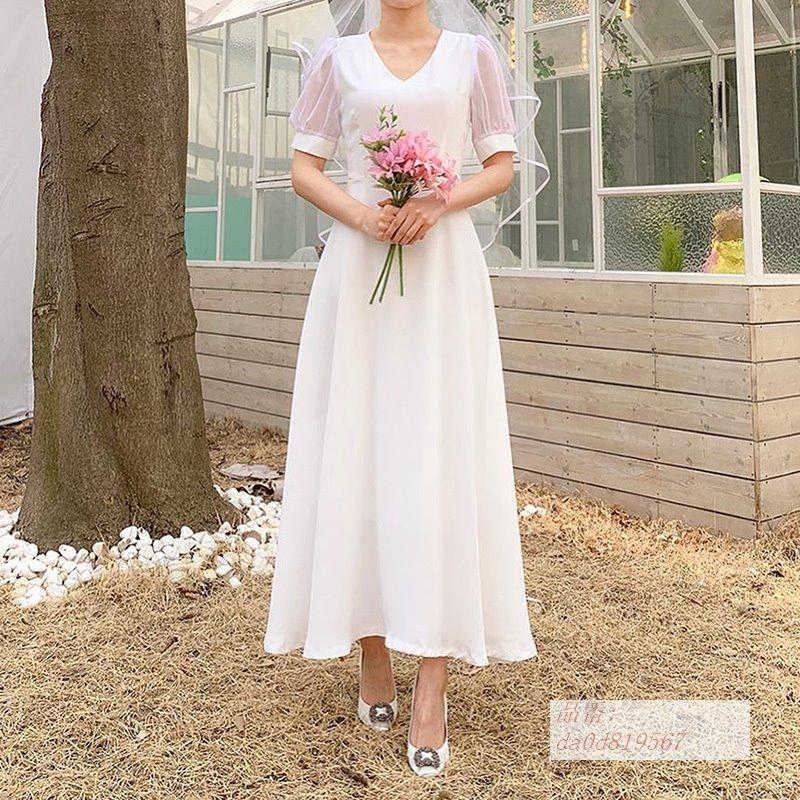 新しいコレクション お呼びばれ 半袖 花嫁 ウェディグドレス ドレス 結婚式 パーティドレス ワンピース ロング丈 黒 前撮り おしゃれ ミモレ丈 演奏会 二次会 白 結婚式 発表会 短納期 早者勝ち Www Skylanceronline Com