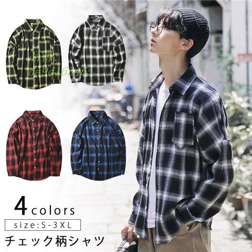 ヤマト便 チェックシャツ シャツ 長袖シャツ メンズ メンズファッション メンズ チェック ロング 韓国 長袖 長袖 服 Da9d フィホーネ 通販 Yahoo ショッピング