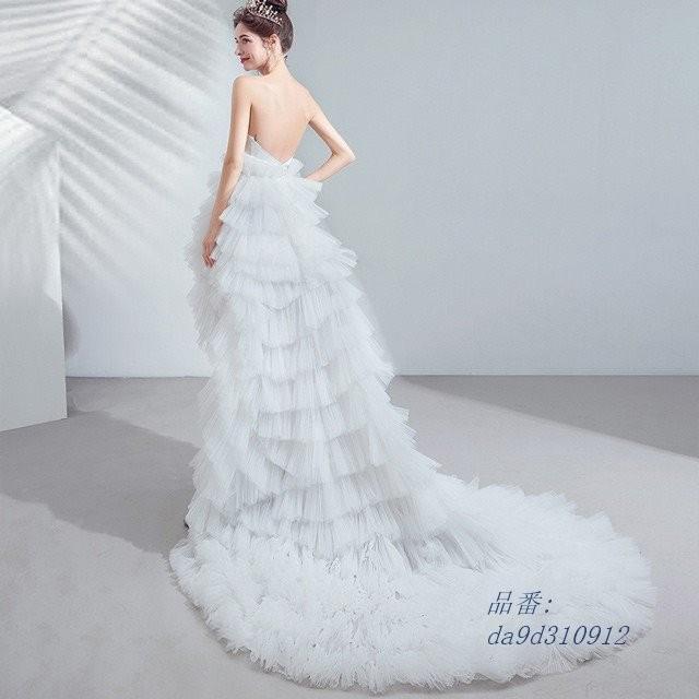 驚きの値段 ドレス トレーンドレス 前短後長 ビスチェドレス ホワイトドレス お呼ばれ 披露宴 花嫁 結婚式ドレス ブライダル ウエディングドレス 二次会ドレス ベアトップ ランキング入賞商品 Filtrando Com Br