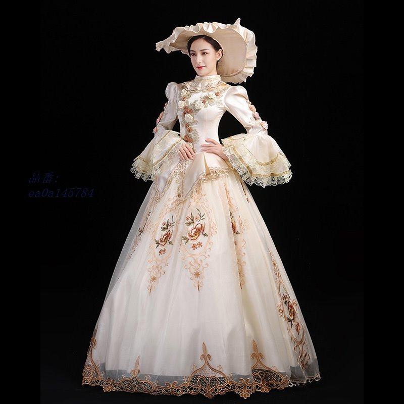 海外正規品 舞台服 ステージ衣装 プリンセスライン 演劇 ドレス 宮廷服ドレス オペラ声楽 西洋 宮廷服 貴族 宮廷服 ドレス ヨーロッパ 刺繍 お姫様ドレス 中世貴族風 保存版 Www Thedailyspud Com