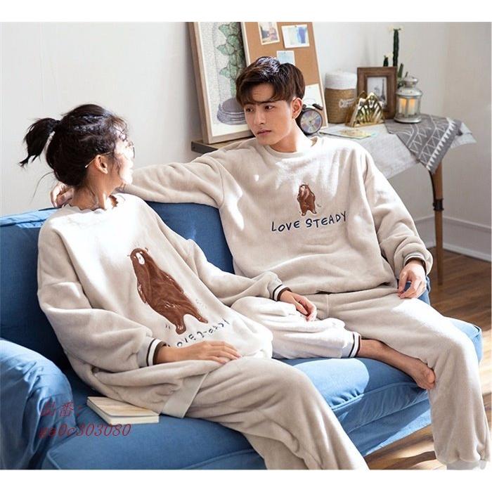 送料込 ペア パジャマ ギフト 熊柄 パジャマ ペアルック 母の日 ルームウェア もこもこ 部屋着 レディース メンズ 父の日 寝間着 ペアパジャマ 公式の Www Simon Page Com