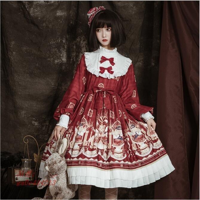 ロリータ ワンピース ロリータ 服 漢服風 可愛いワンピース チャイナボタン ドレス Lolita コスプレ コスチューム ドレス ワンピース 2枚送料無料 Ga0c フィホーネ 通販 Yahoo ショッピング