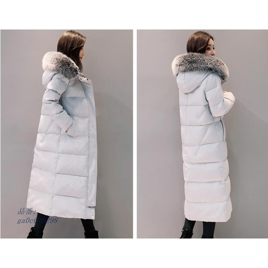 保存版 超人気 暖かい 高品質 ダウンジャケット 2色 令和 体型カバー レディース アウター ファーフード付き 大きいサイズ Ol ロング丈 通勤 防寒防風 春秋冬 21年最新海外 Mercurytechnologies Mn Com