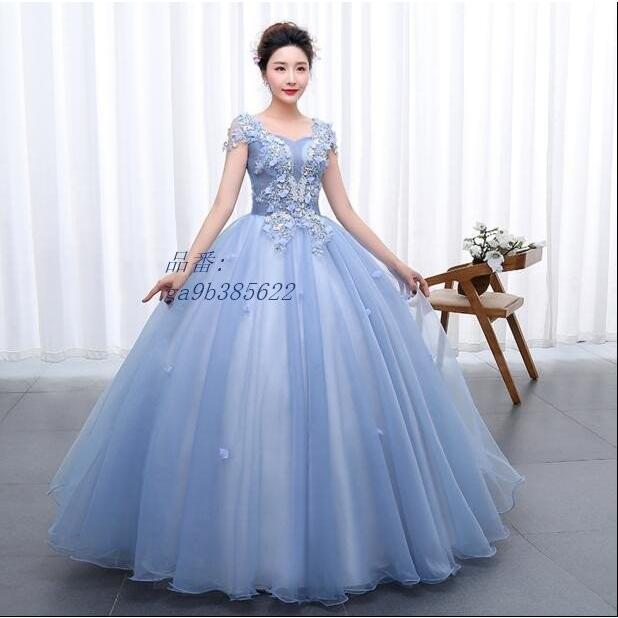 最新モデルが入荷 編み上げ 袖なし カラードレス ウェディングドレス おしゃれ パーティードレス 大きいサイズ 発表会 イブニングドレス 演奏会 花柄 演出服 結婚式 期間限定開催 Www Yalaphone Com