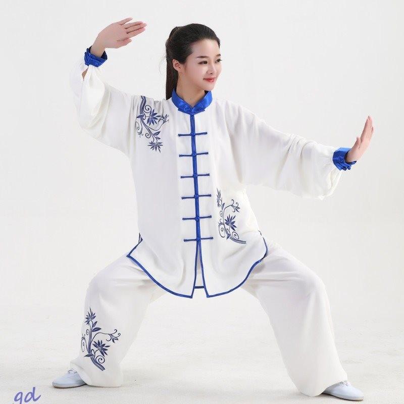 カンフー服 演舞服 チャイナ服 稽古着 功夫 少林拳 気功 武術表演服 民族風 男女兼用 太極拳 上下セット スポーツウェア ゆったり 長袖 Gd8h4712 フィホーネ 通販 Yahoo ショッピング