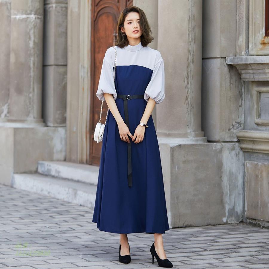 シャツワンピース レディースキレイめ 膝丈ワンピース 春 夏 オシャレ大人可愛い 韓国ファッション La1u フィホーネ 通販 Yahoo ショッピング