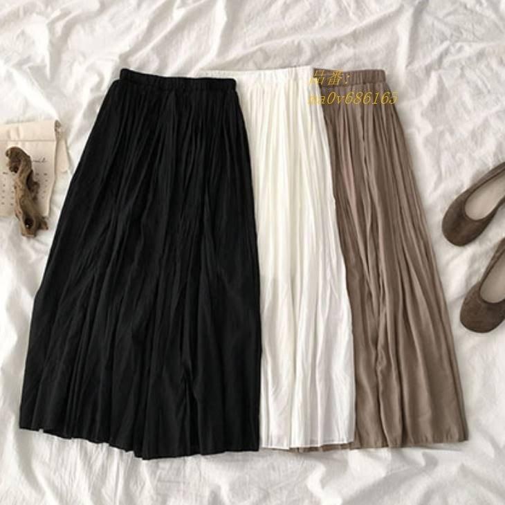 ワッシャープリーツスカート レディースファッション 無地 しわ加工 カジュアル ボトムス かわいい スカート プリーツスカート マイクロプリーツ ウエストゴム Ma0v フィホーネ 通販 Yahoo ショッピング