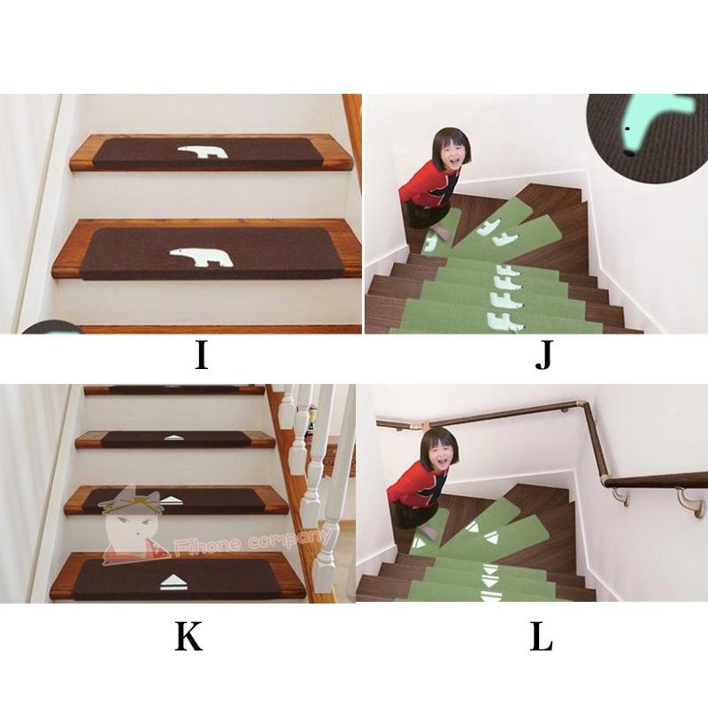 階段マット 階段用 階段マット15枚セット 畜光 階段マット 階段マット おしゃれ 犬 階段マット 階段マット 折り曲げ 階段マット 滑り止め 防音 Mato 7 フィホーネ 通販 Yahoo ショッピング