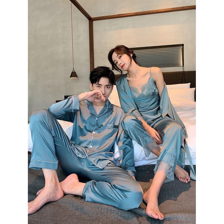 100 の保証 ペアパジャマ パジャマワンピース パジャマ半袖 ペアパジャマ セット ペア ペア ルームウェア 寝巻きシルク プレゼント カップル 結婚祝い 夏 年最新海外 Technet 21 Org
