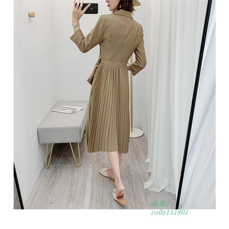 新商品 ワンピース 膝丈 秋冬 長袖 レディース ワンピース 春夏 Aライン 無地 フォーマルワンピース Ol通勤 オフィス 日本産 Farmerscentre Com Ng