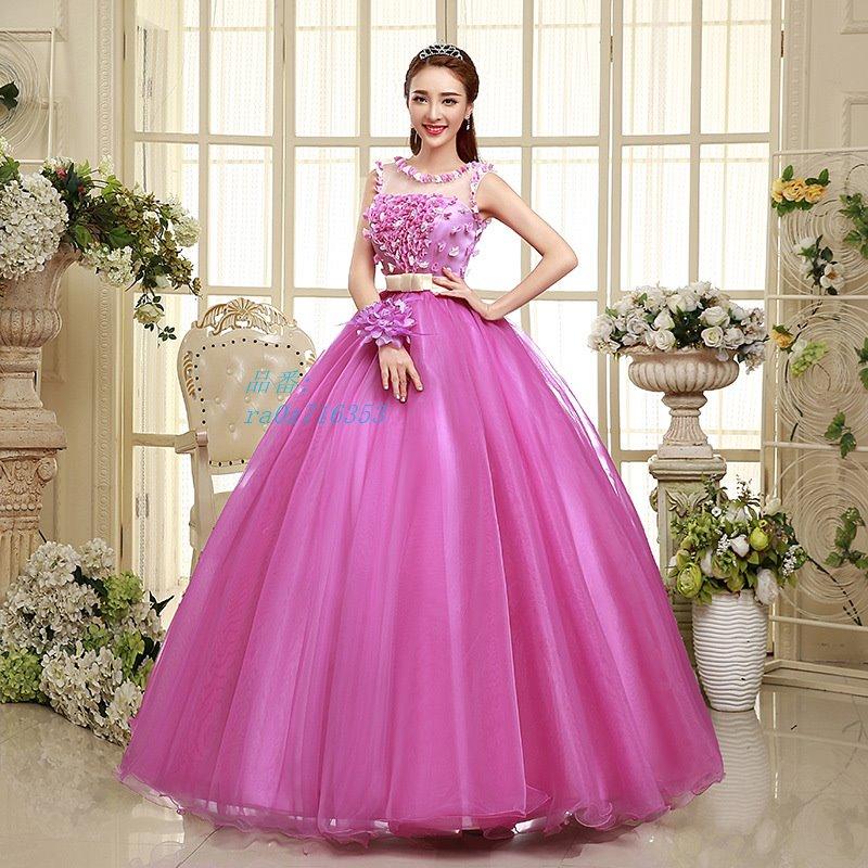 クリアランスセール カラードレス ロングドレス 大きいサイズ 紫 カラオケドレス 声楽衣装 演奏会ドレス プリンセス 演奏会 パーティードレス コンサート ステージ衣装 オペラ 売り尽くし価格 Blog Olgynwholesale Com