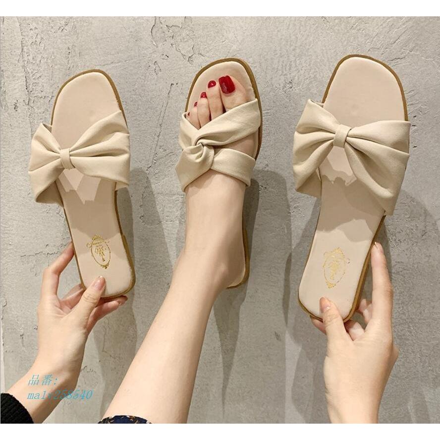 サンダル レディース オフィスサンダル リボン パンプスサンダル 走れる 事務室サンダル かわいい ミュール 学生 履きやすい おしゃれ 4 5cm ヒール Kisumupoly Ac Ke